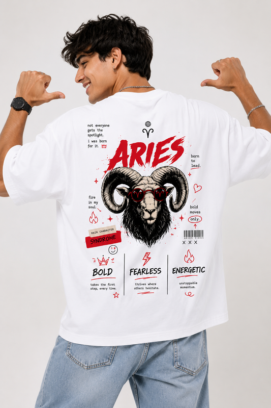 Aries - Oversized Tee (Unisex)
