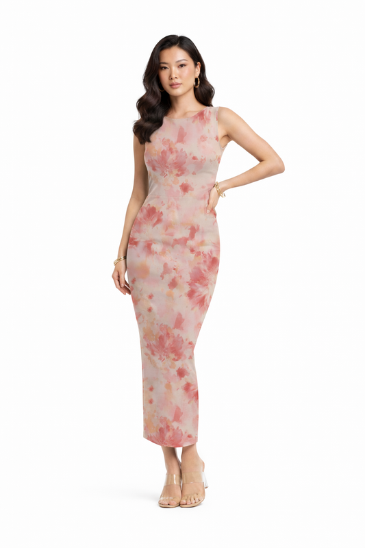Petal Mist - Bodycon Dress