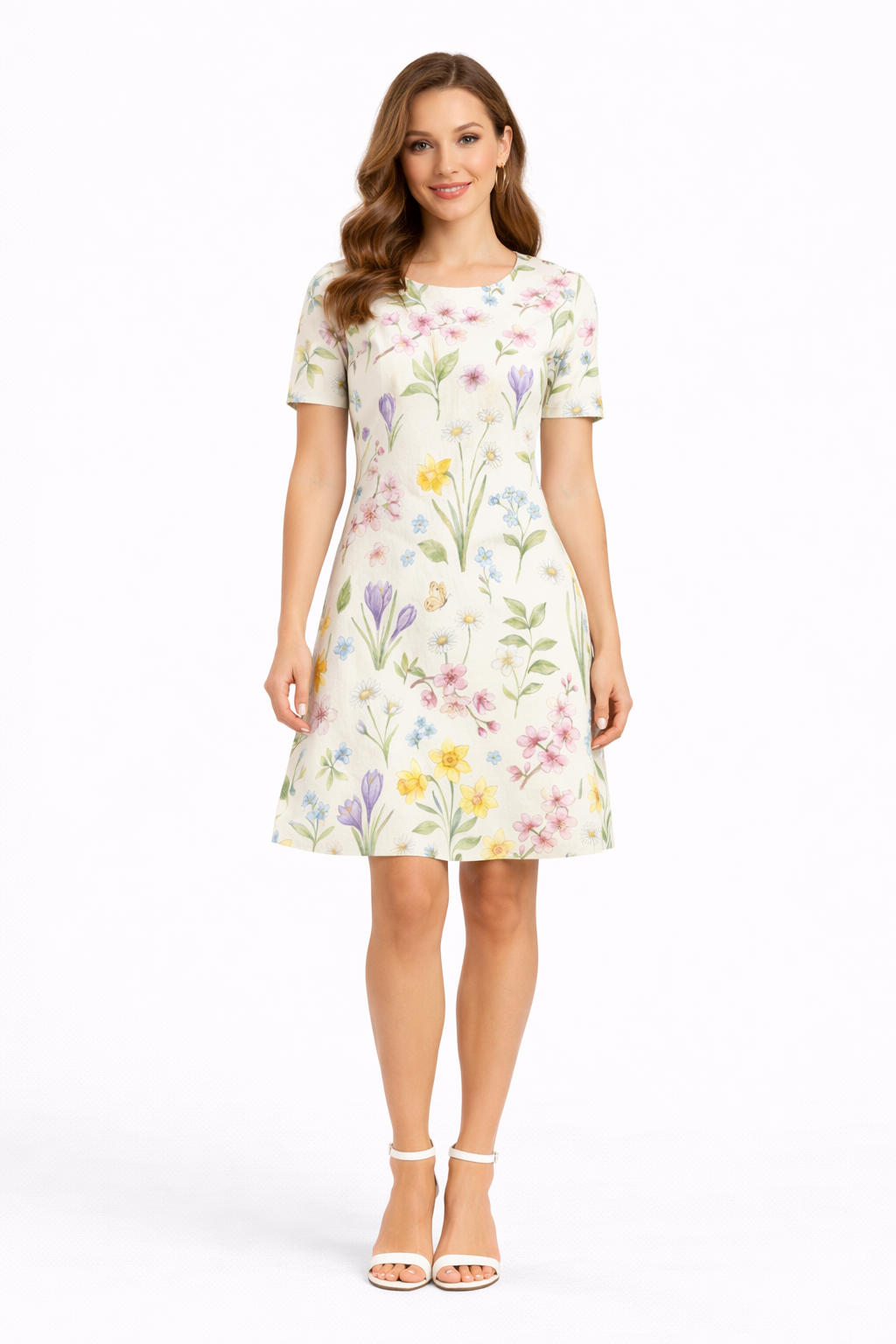 April’s Awakening - A line Dress