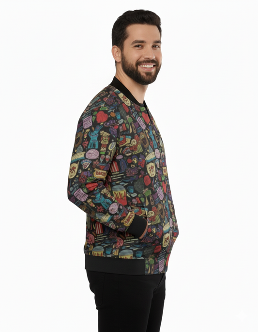 Astro Doodles - Bomber Jacket
