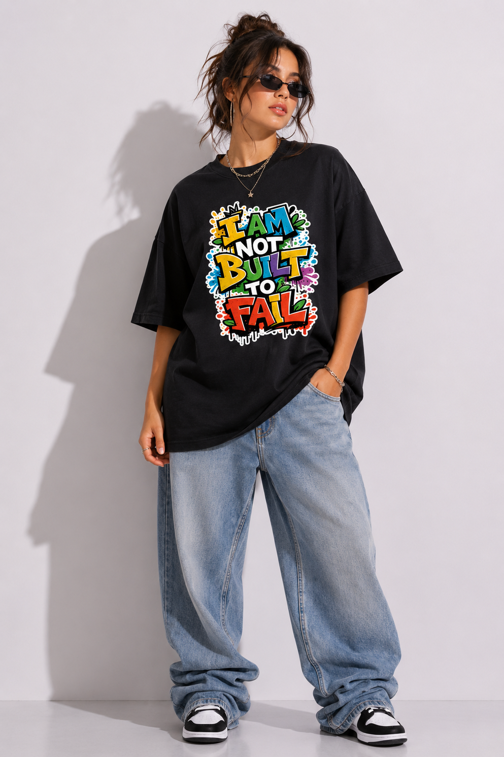 Not Failing - Oversize tee for her | KrookedVibe