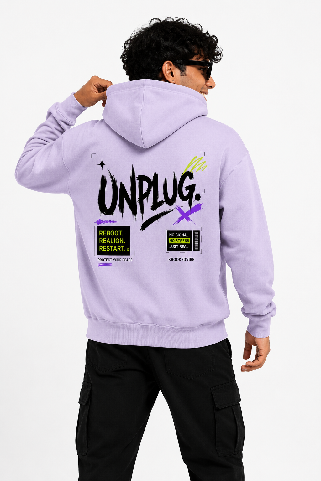 Unplug - Hoodie | KrookdVibe