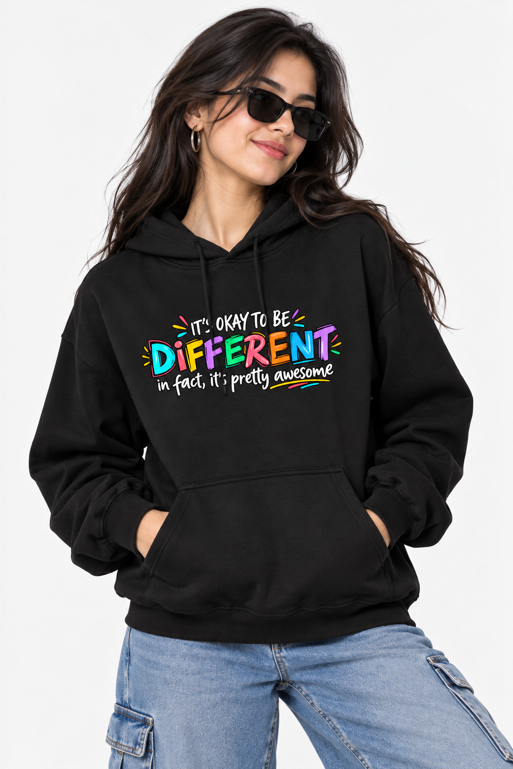 Different is Awesome - Hoodie | KrookedVibe