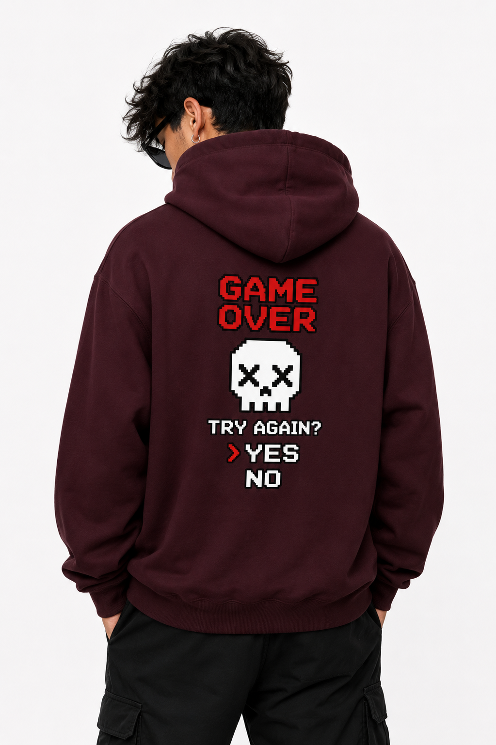 Game Over - Hoodie | KrookedVibe