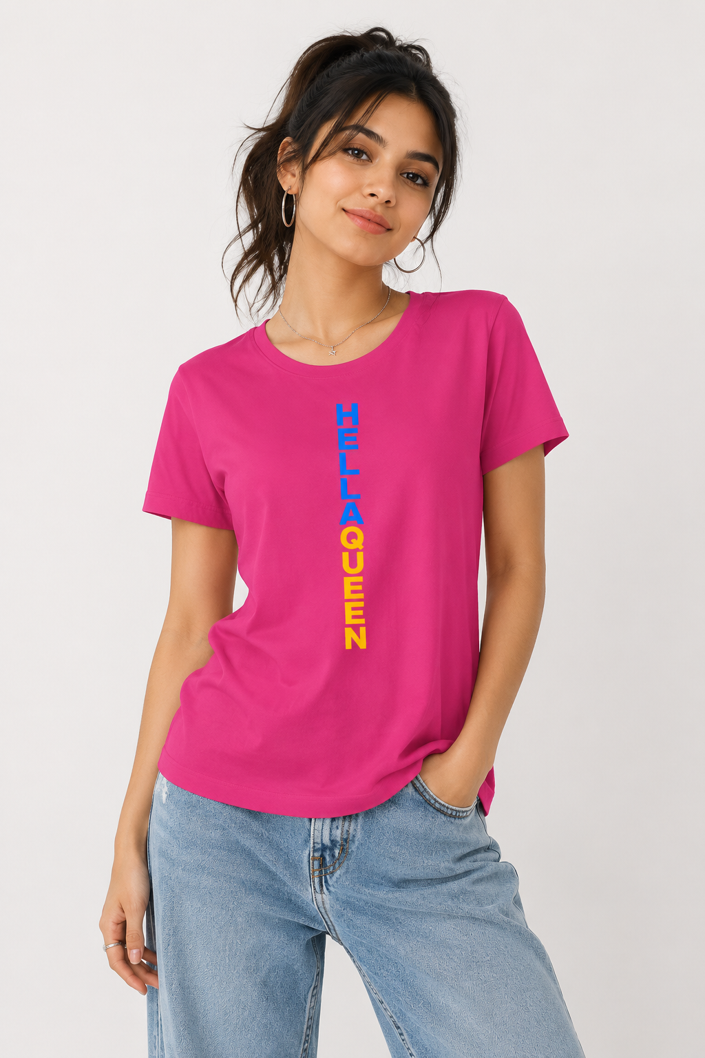 Hella Queen - Tees for her | KrookedVibe
