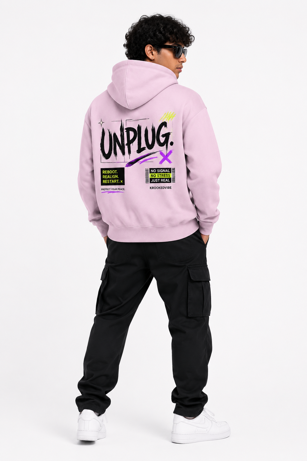 Unplug - Hoodie | KrookdVibe