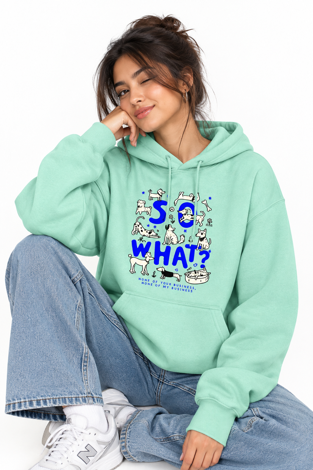 So What? - Hoodie for her