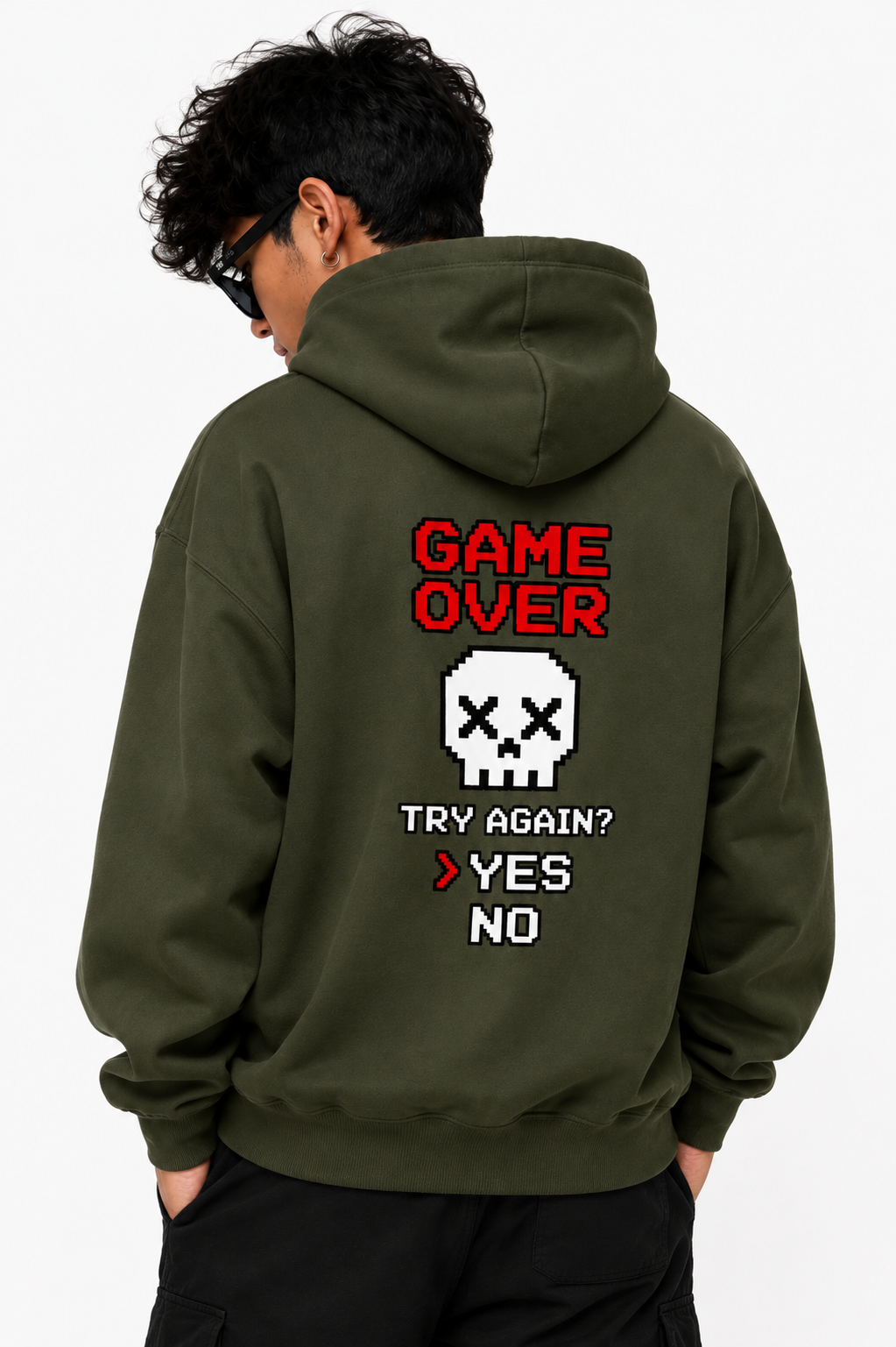 Game Over - Hoodie | KrookedVibe
