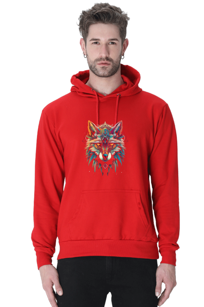 Ethnic Wolf - Hoodie