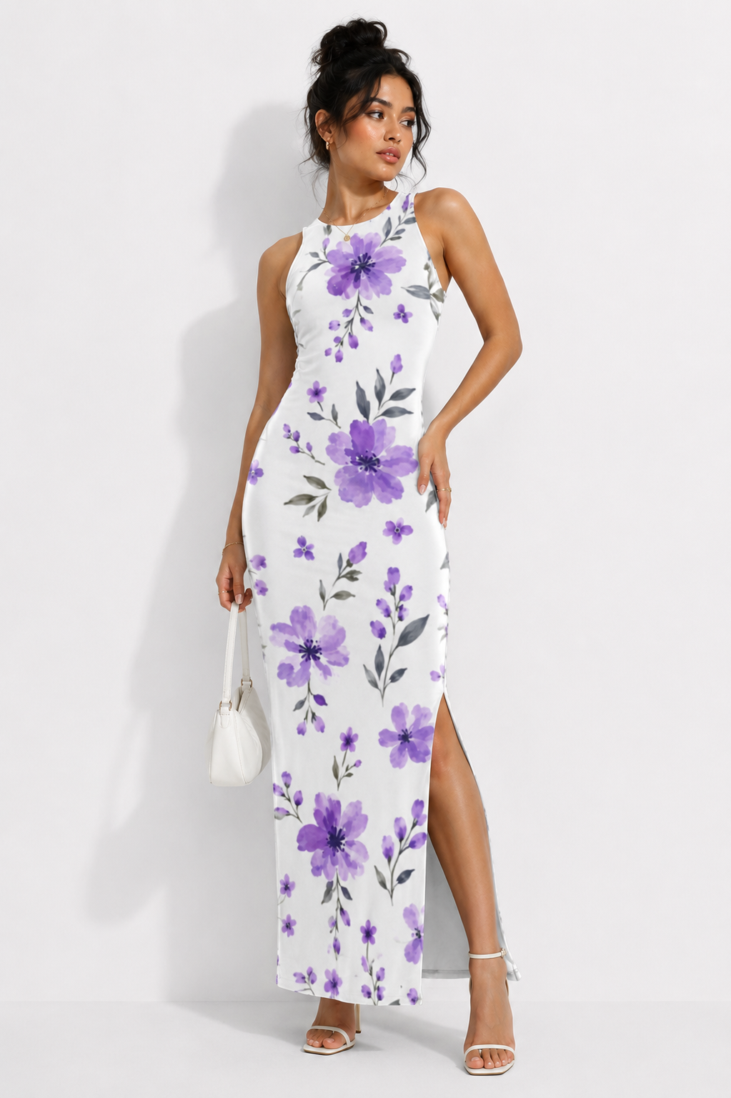 Petal Poetry – Bodycon Dress | KrookedVibe