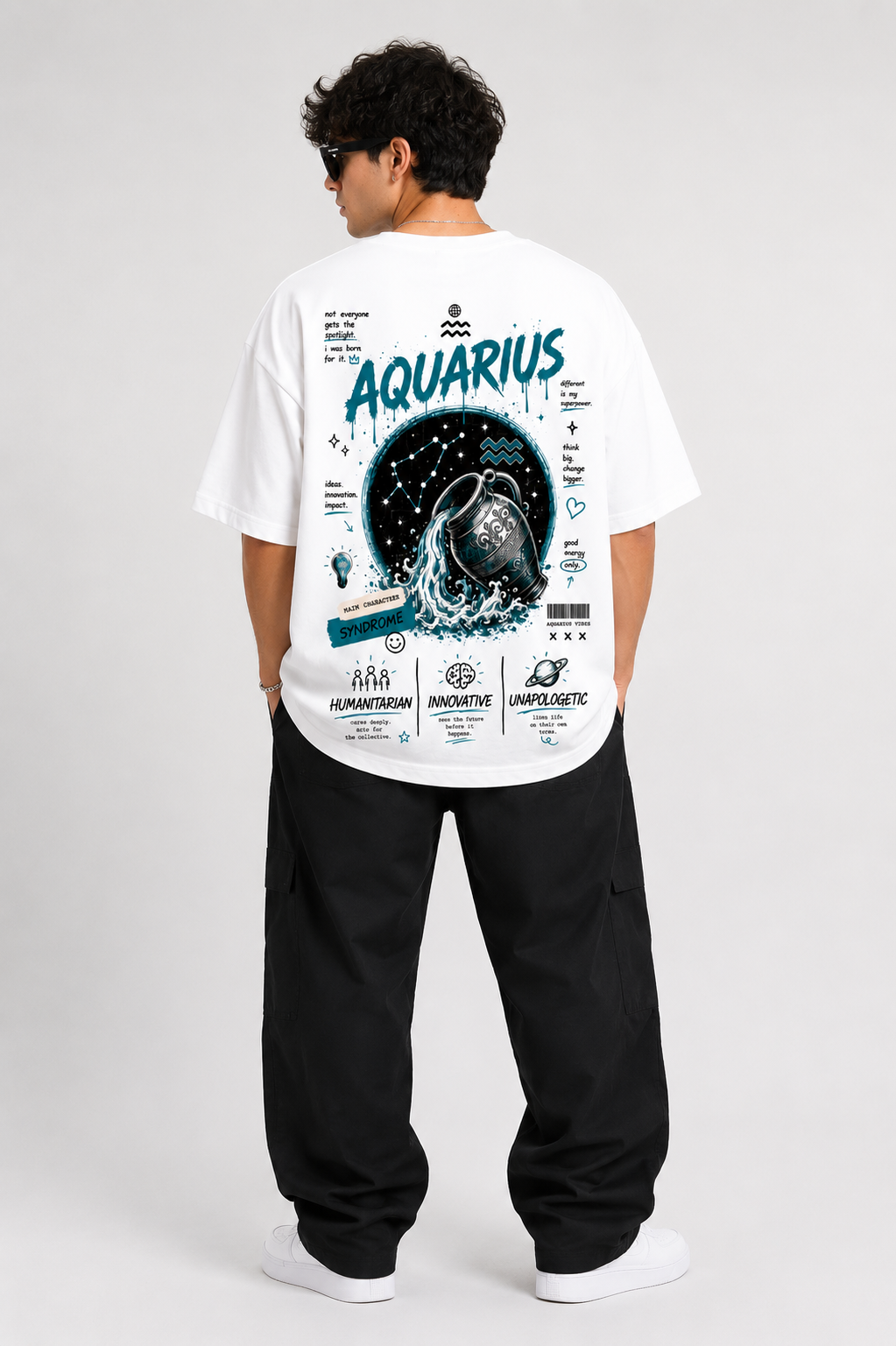 Aquarius - Oversized Tee (Unisex)