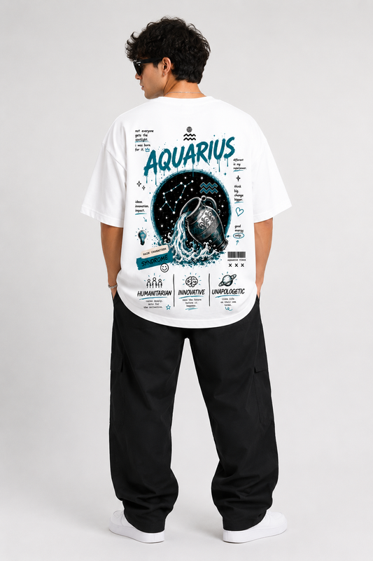 Aquarius - Oversized Tee (Unisex)