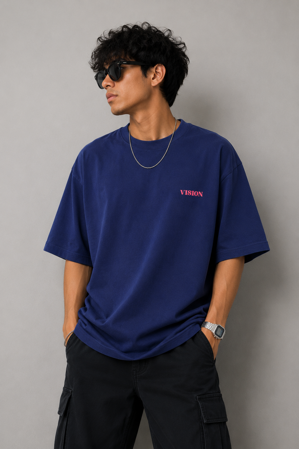 Vision - Oversized Tee (Backprint) | KrookedVibe
