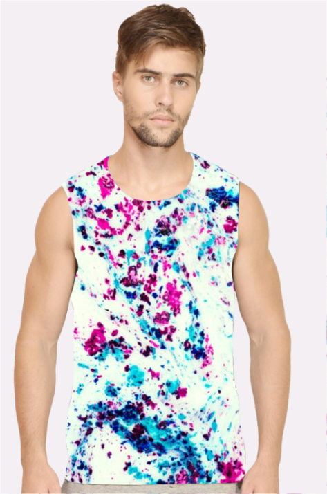 Multi Color Splash - Vests