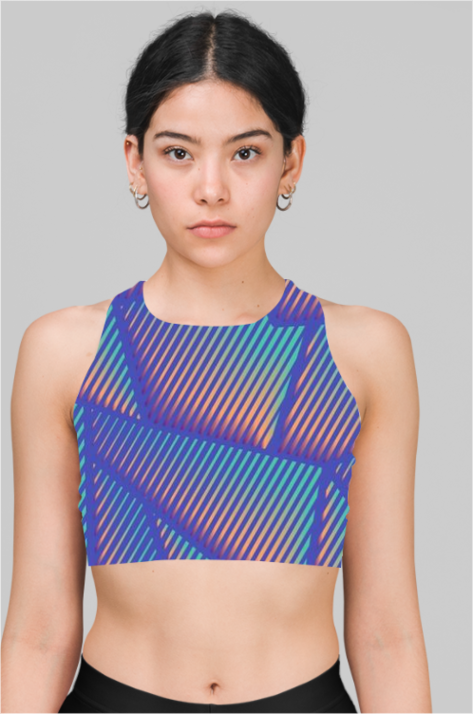 Neo Blocks - Gym Leggings & Sports Bra