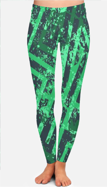 Green Laze - Gym Leggings