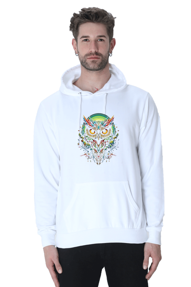 Illuminated Owl - Hoodie