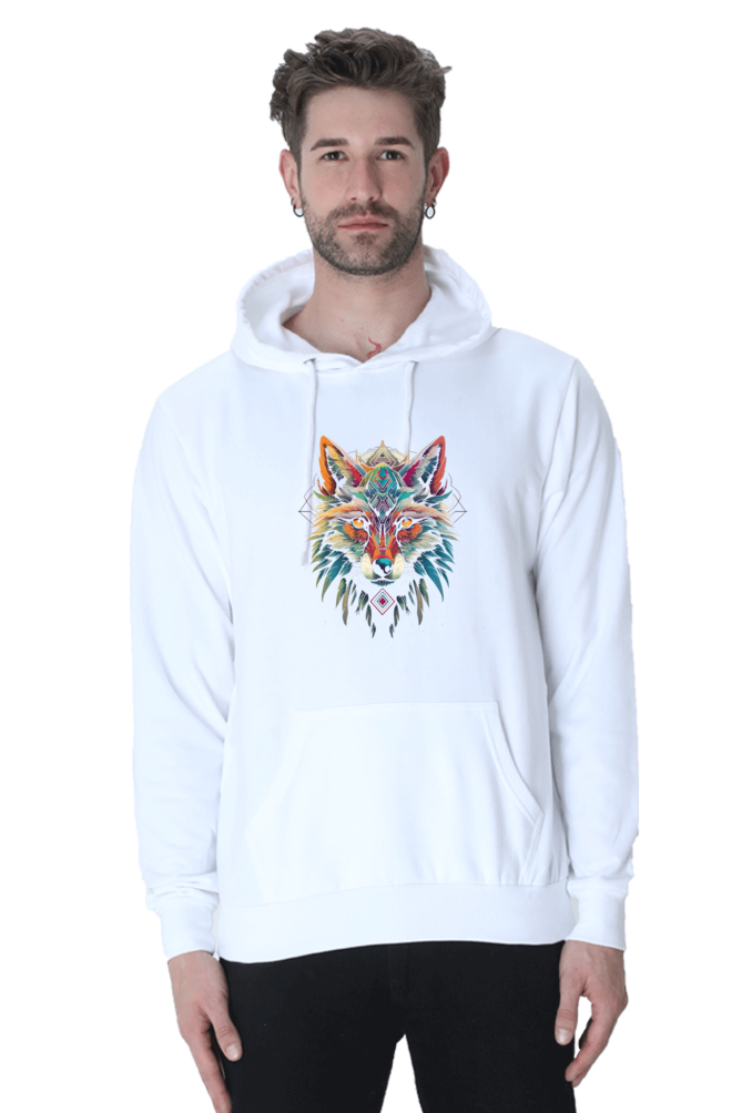 Ethnic Wolf - Hoodie