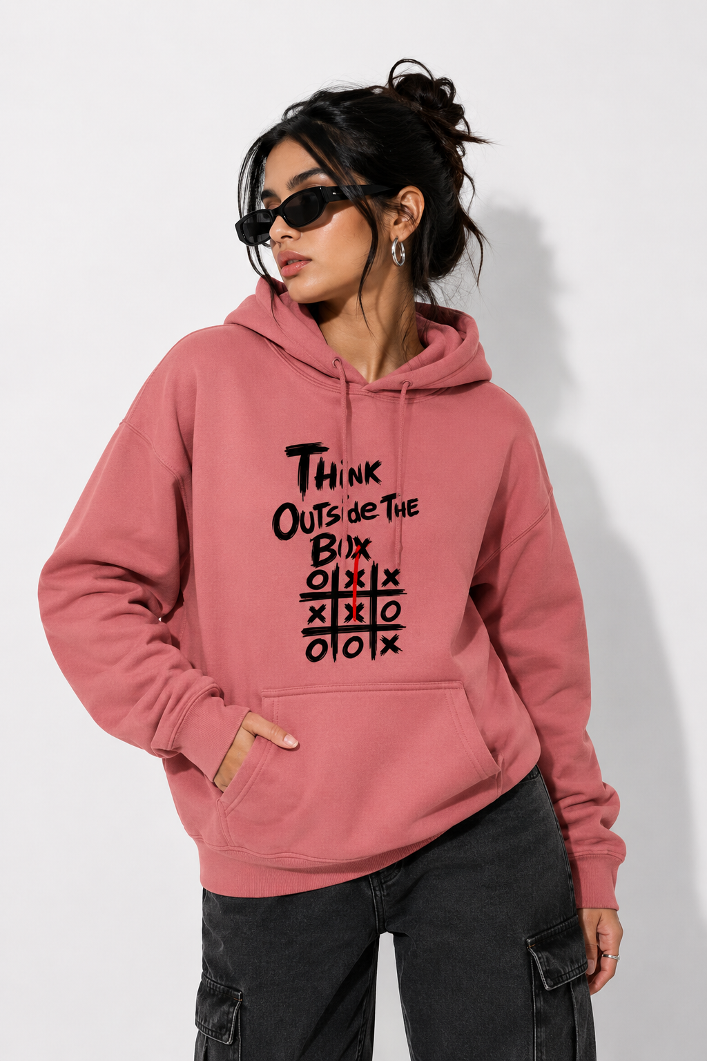 Think Outside - Hoodie for her