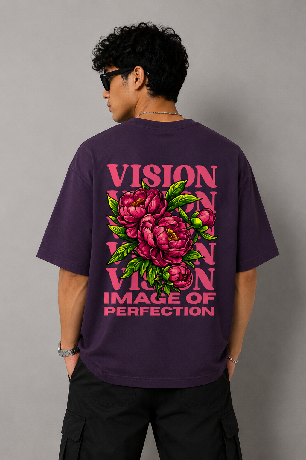 Vision - Oversized Tee (Backprint) | KrookedVibe