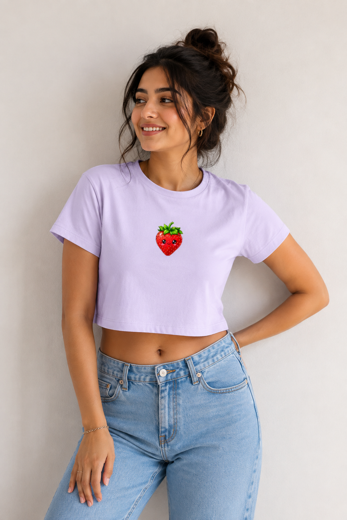 Strawberry - Baby Tee | KrookedVibe