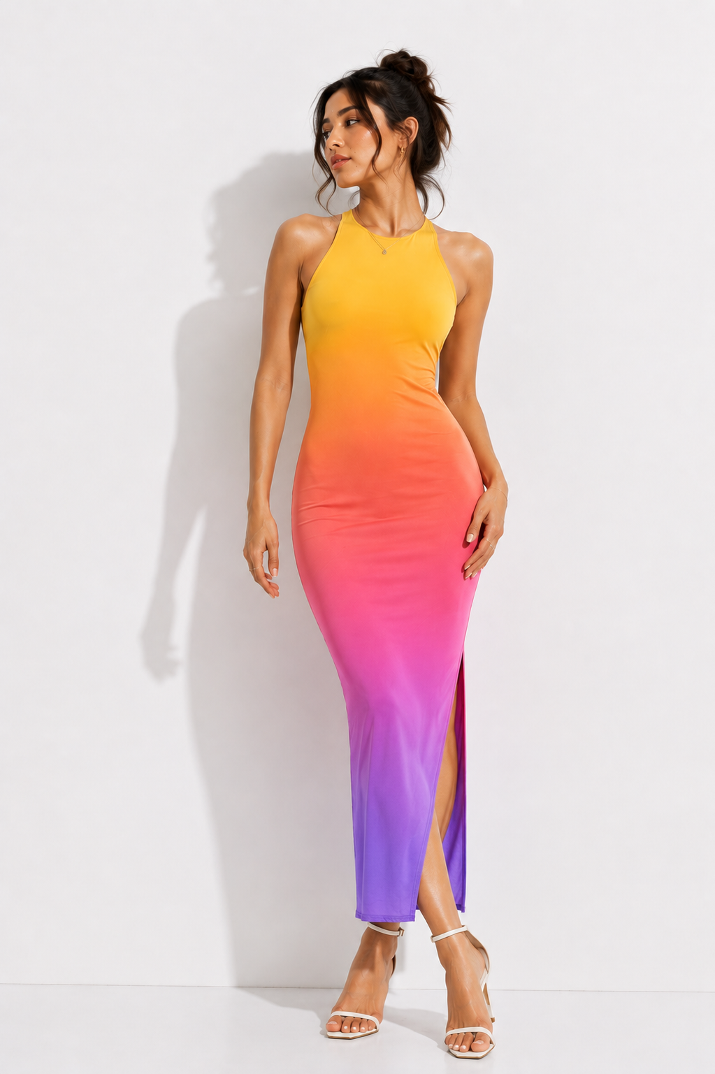 Sunset Aura - Bodycon Dress | KrookedVibe