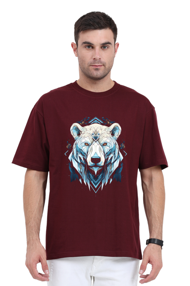 Warrior Polar Bear - Oversized Tees