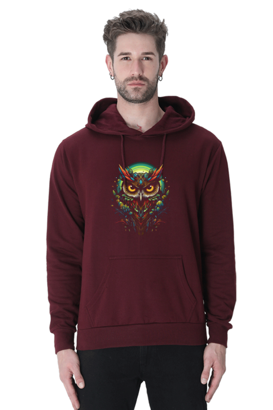 Illuminated Owl - Hoodie