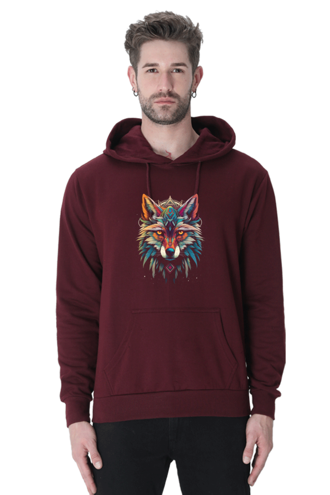 Ethnic Wolf - Hoodie