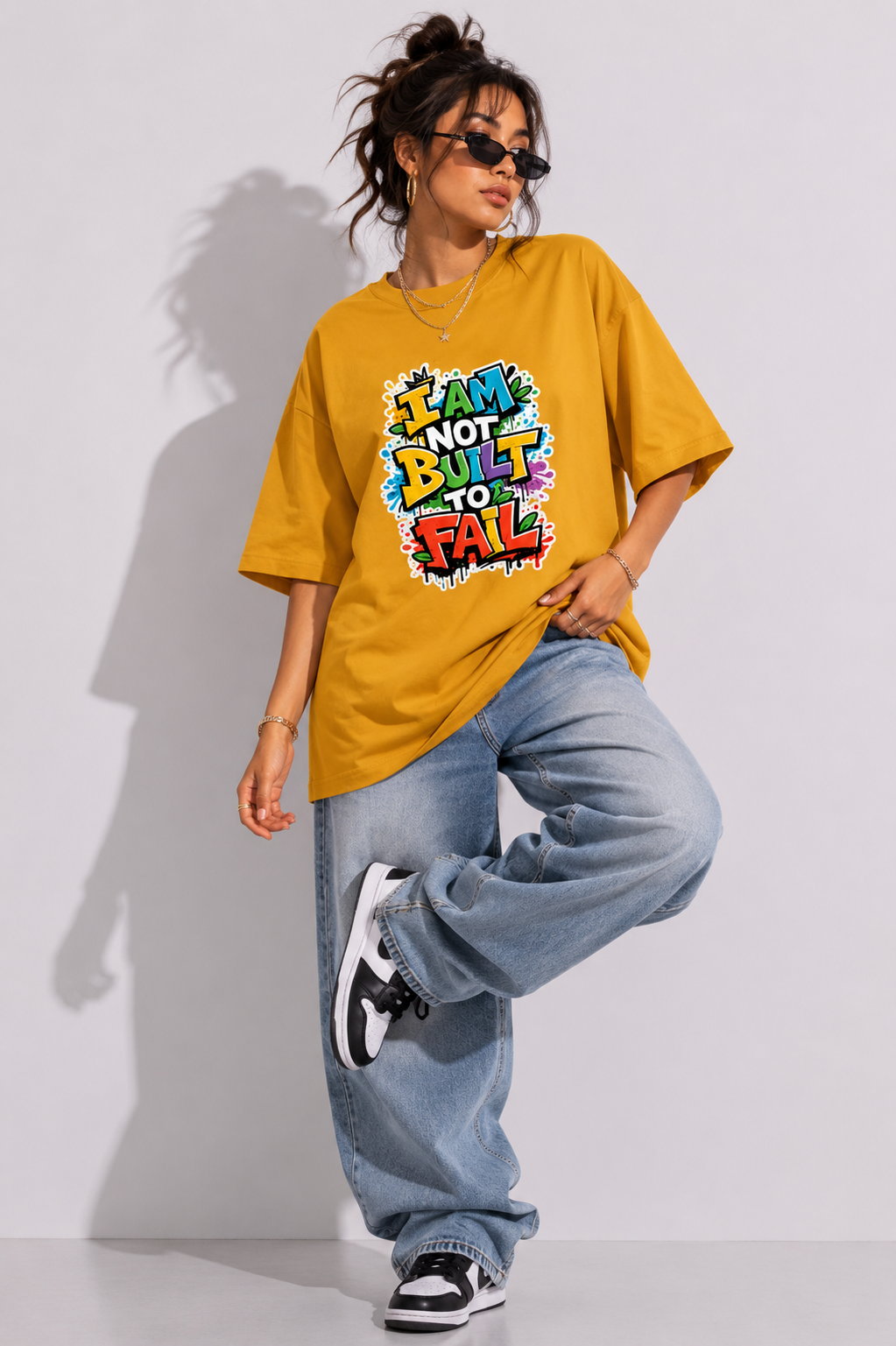 Not Failing - Oversize tee for her | KrookedVibe
