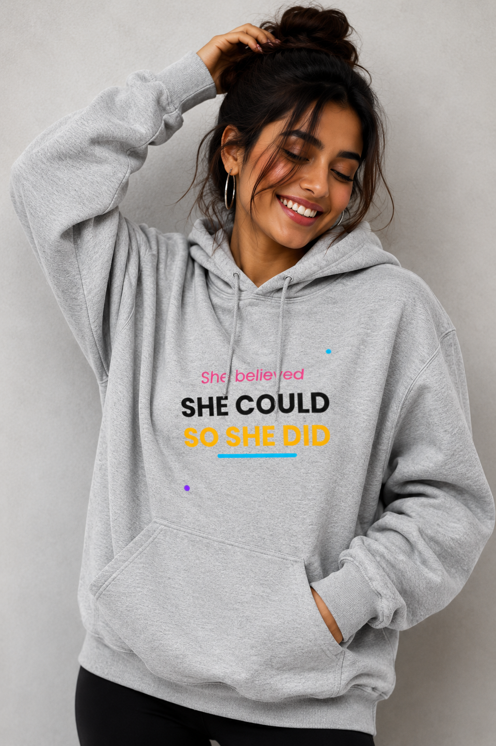 She Believed - Hoodie for her