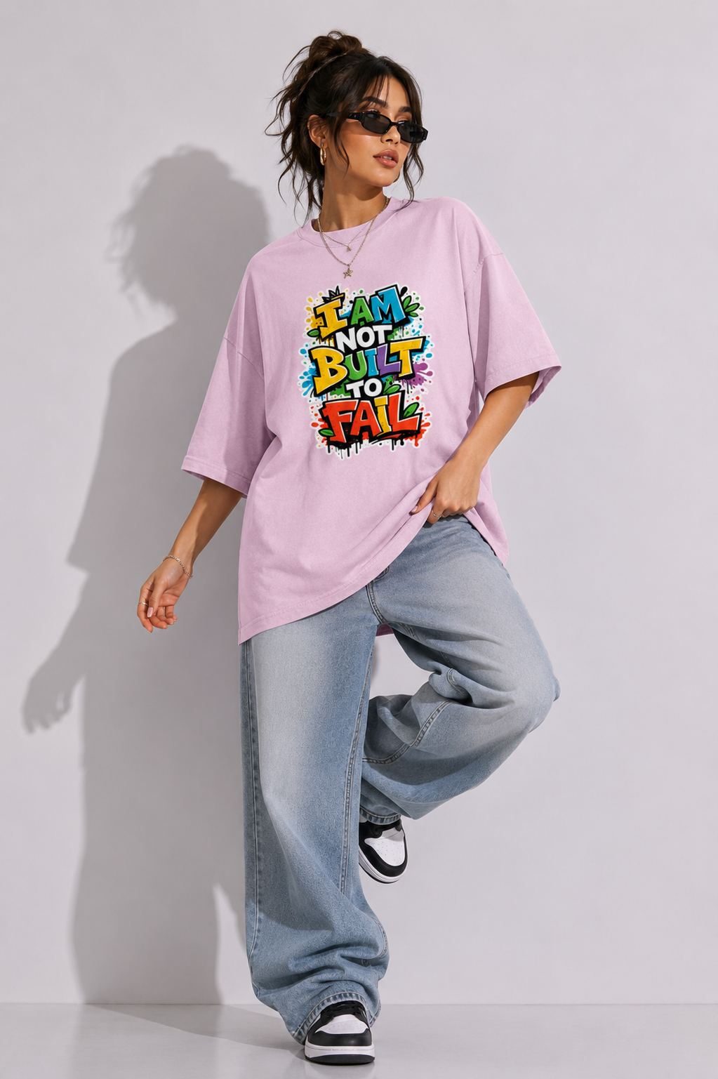 Not Failing - Oversize tee for her | KrookedVibe