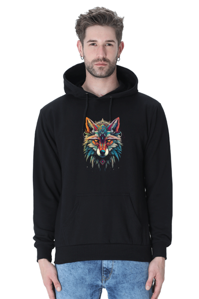 Ethnic Wolf - Hoodie