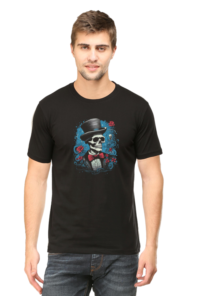 Gentleman Skull - Round neck tee