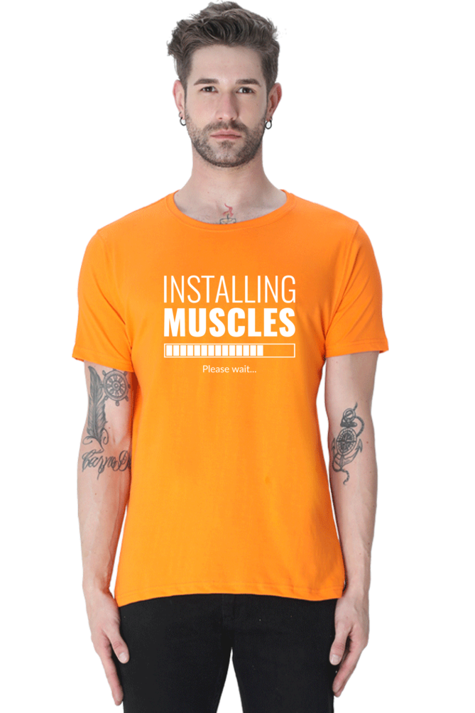 Installing Muscles - Half Sleeve Tees