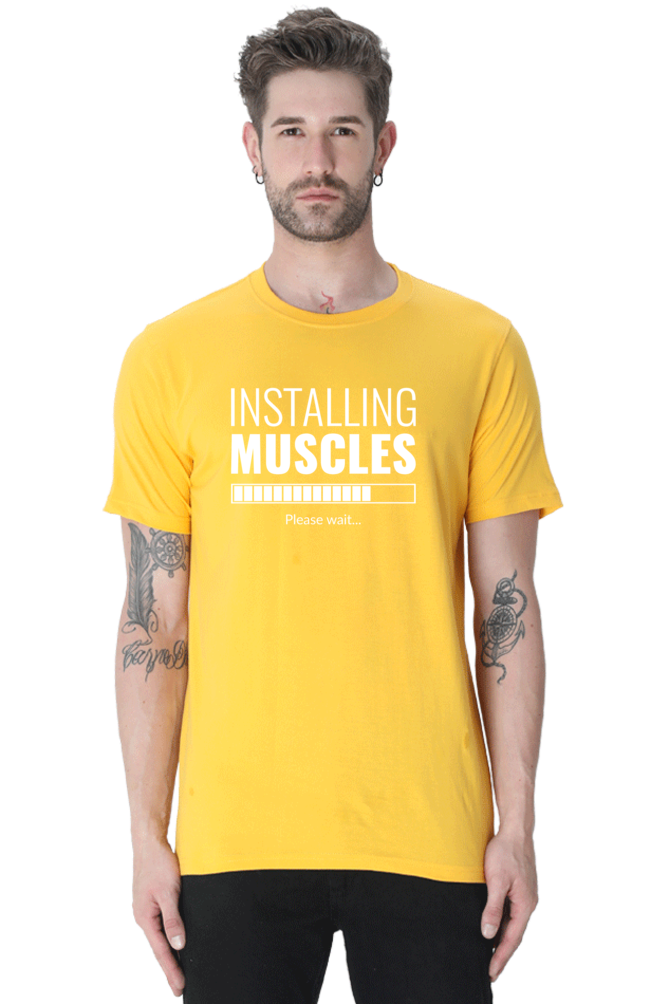 Installing Muscles - Half Sleeve Tees