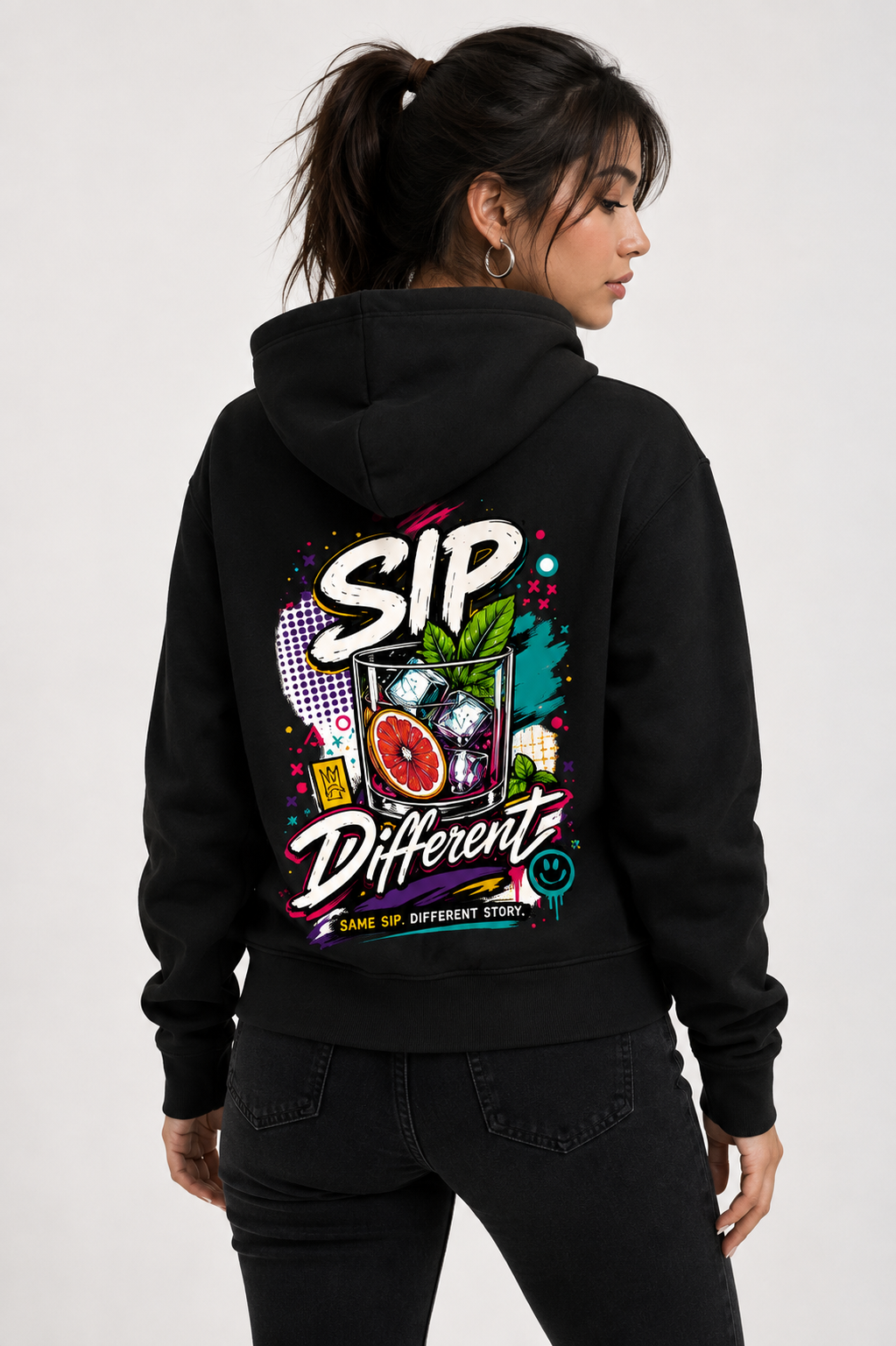 SIP Different - Hoodie for her