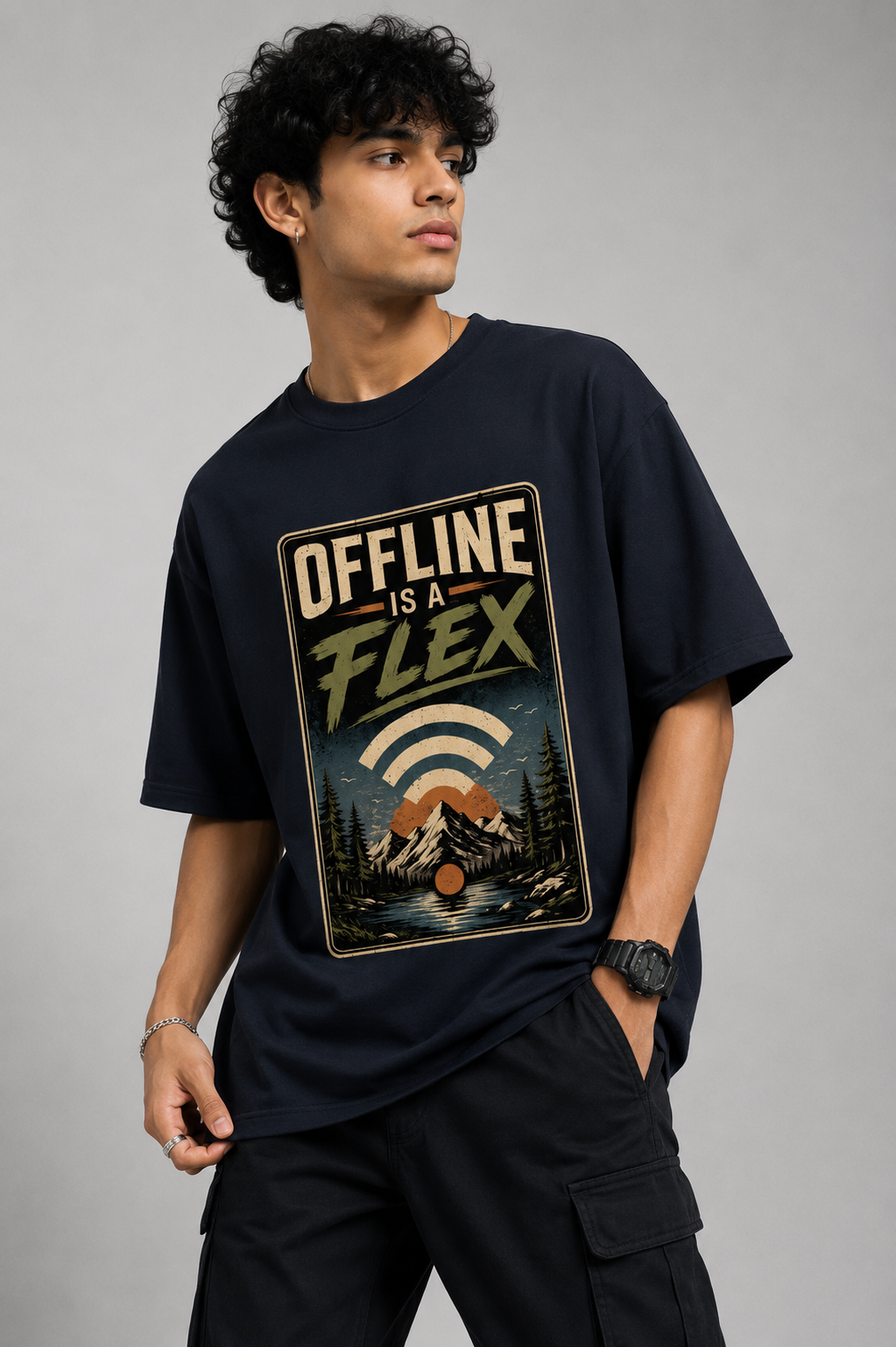 Offline Flex - Oversized Tee