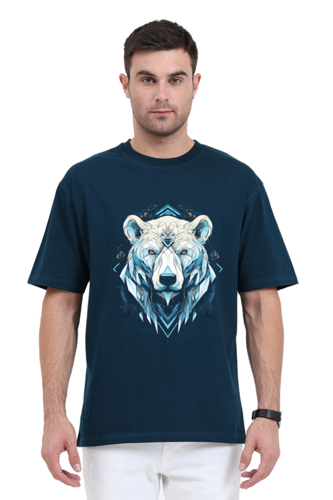 Warrior Polar Bear - Oversized Tees