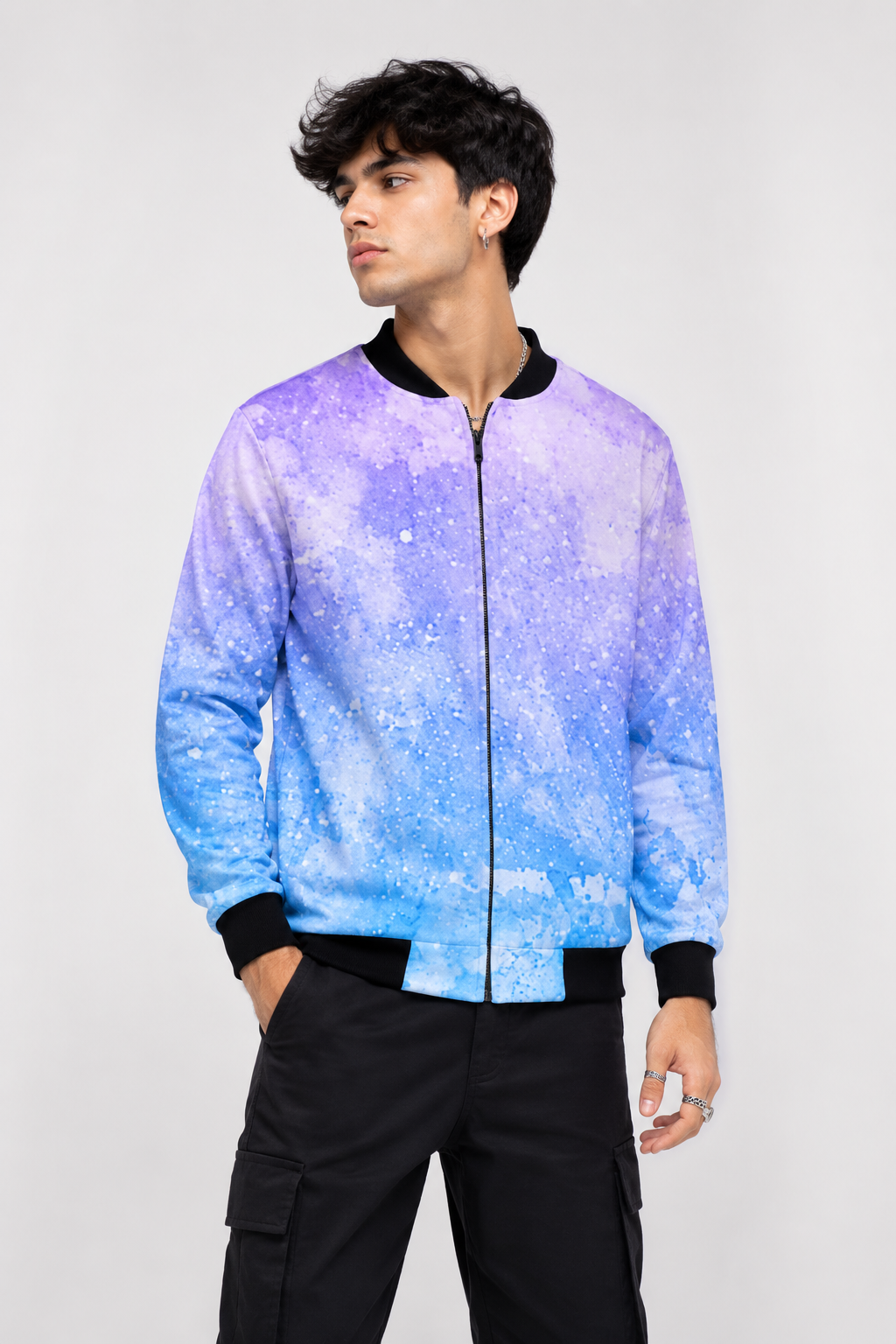Pink Aqua - Bomber Jacket