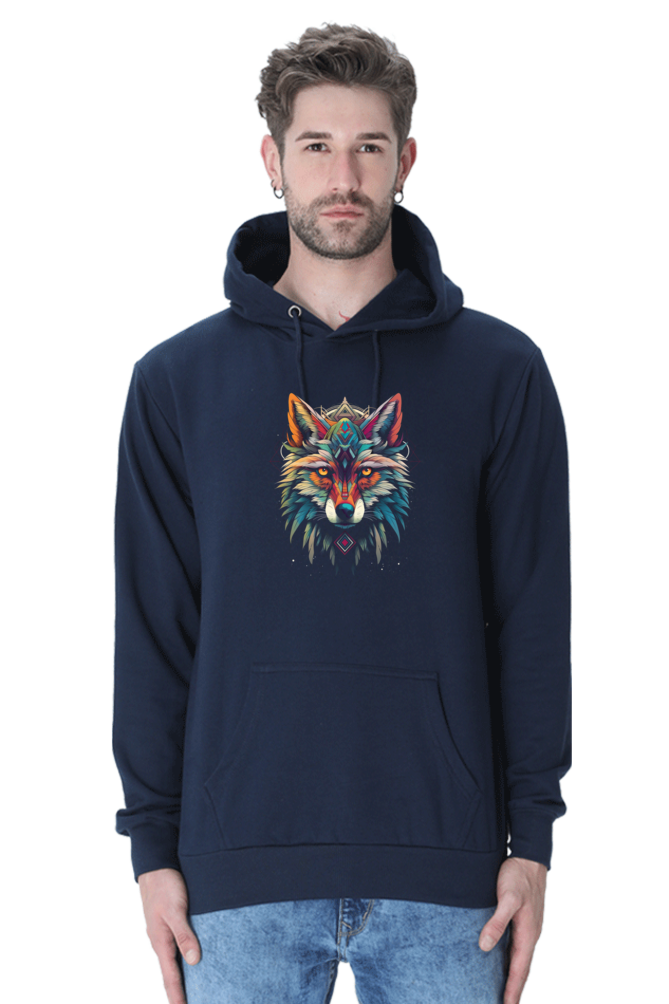 Ethnic Wolf - Hoodie