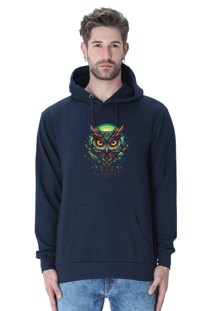 Illuminated Owl - Hoodie