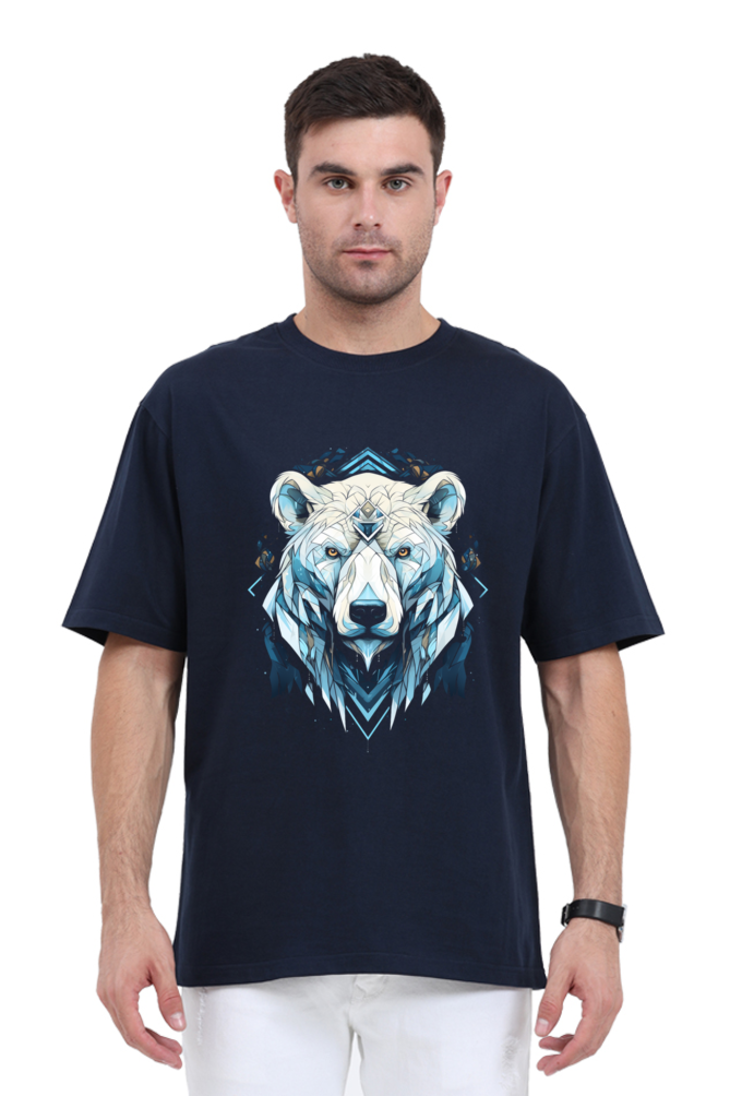 Warrior Polar Bear - Oversized Tees