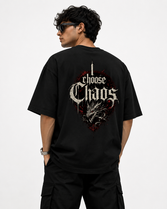 Chaos Cult - Tees (Back Print) | KrookedVibe