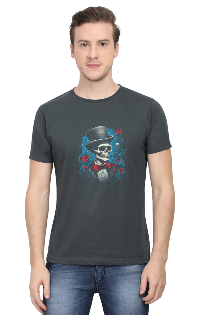 Gentleman Skull - Round neck tee