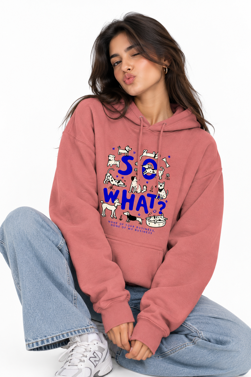 So What? - Hoodie for her