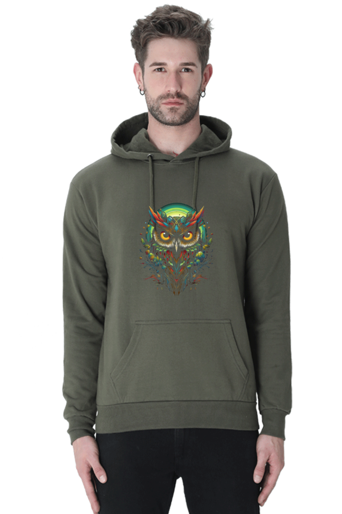 Illuminated Owl - Hoodie