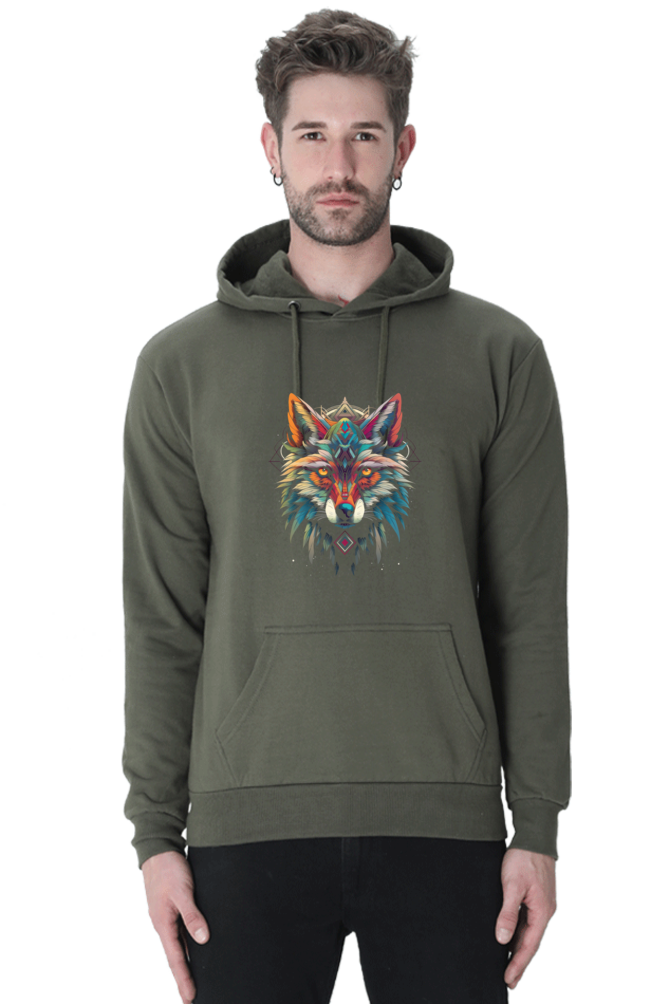 Ethnic Wolf - Hoodie