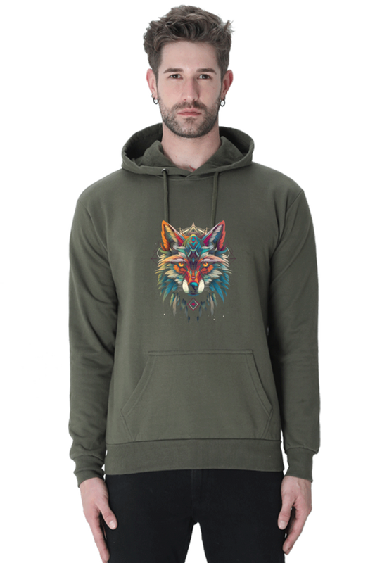 Ethnic Wolf - Hoodie