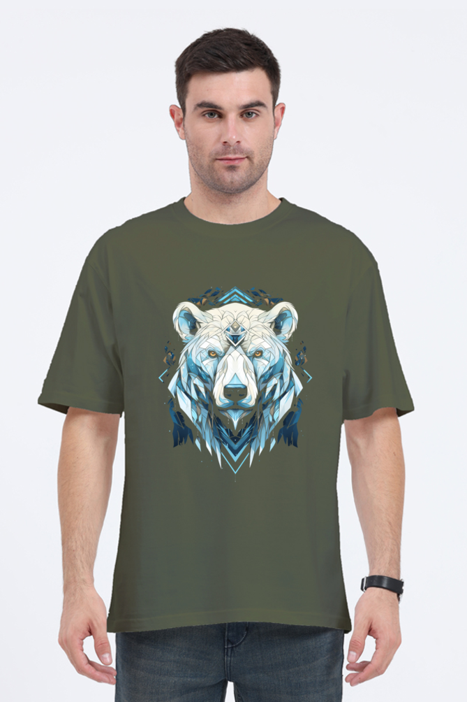 Warrior Polar Bear - Oversized Tees